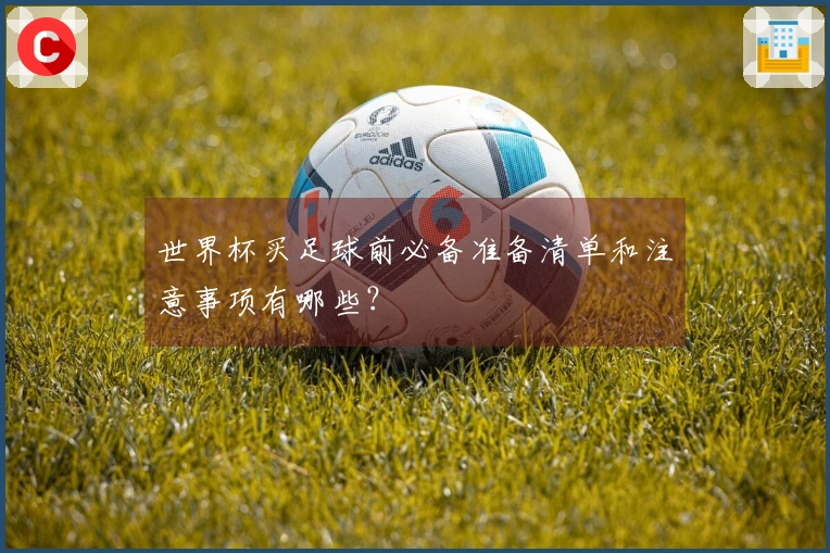 世界杯买足球前必备准备清单和注意事项有哪些？